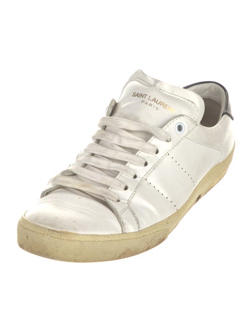 Saint Laurent Leather Sneakers