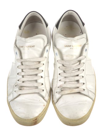 Saint Laurent Leather Sneakers