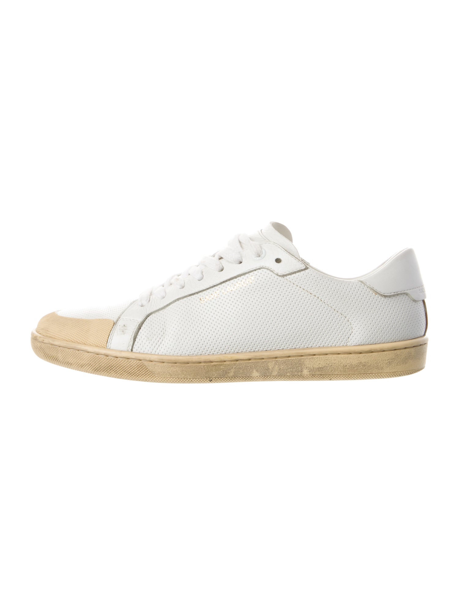 Saint Laurent Leather Sneakers