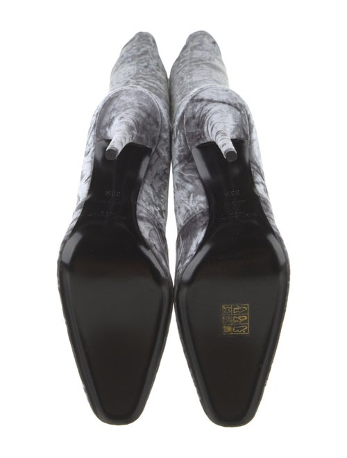 Saint Laurent Velvet Sock Boots