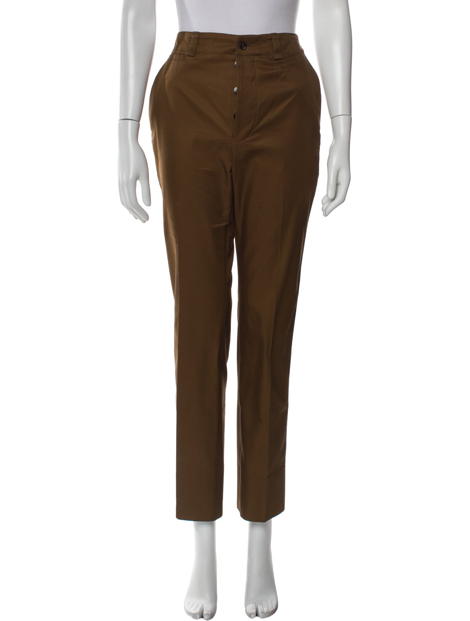 Saint Laurent Straight Leg Pants