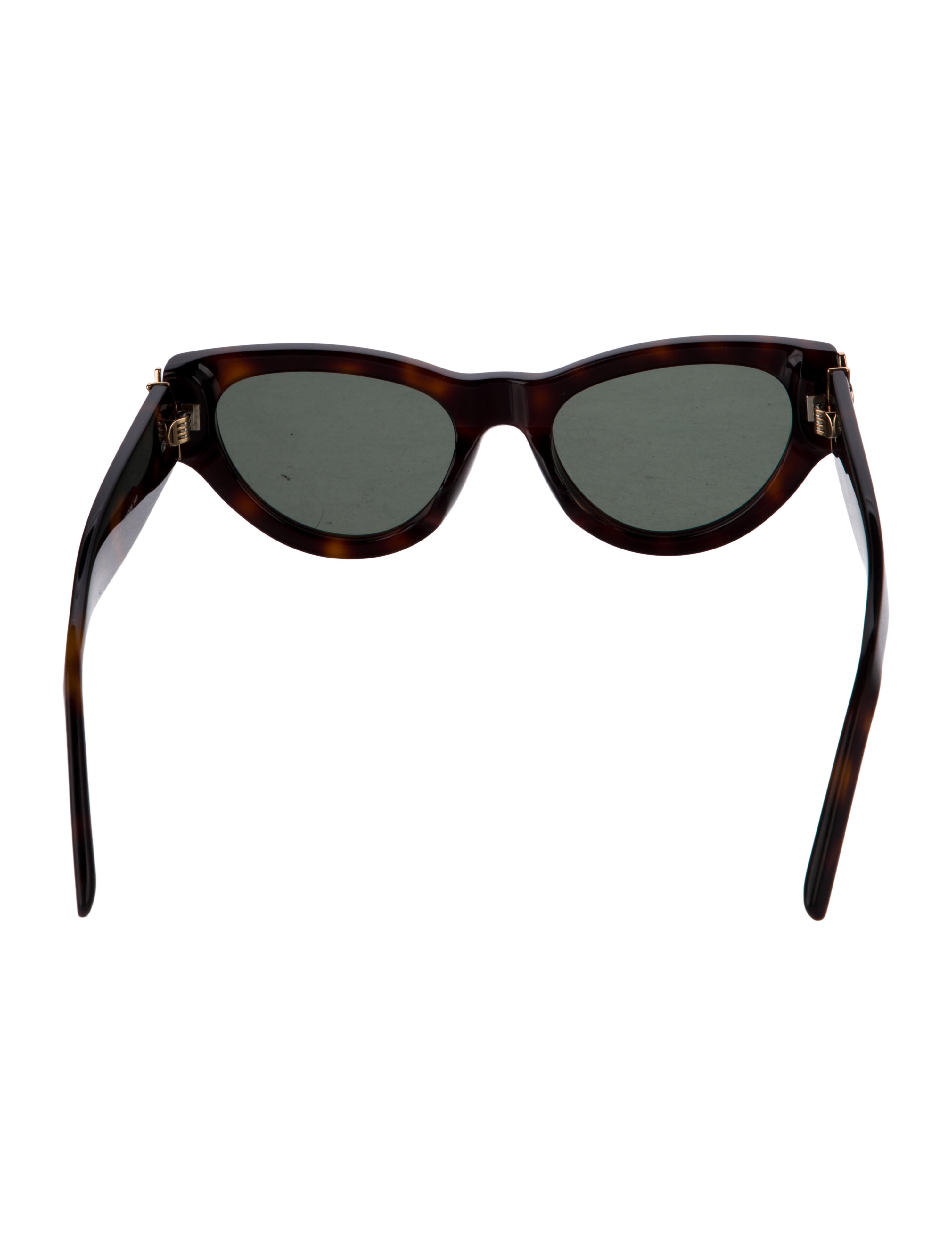 Saint Laurent Shield Tinted Sunglasses