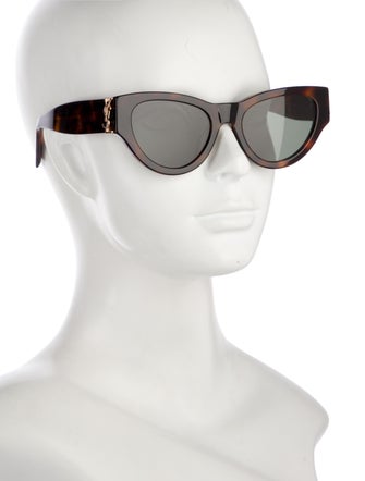 Saint Laurent Shield Tinted Sunglasses
