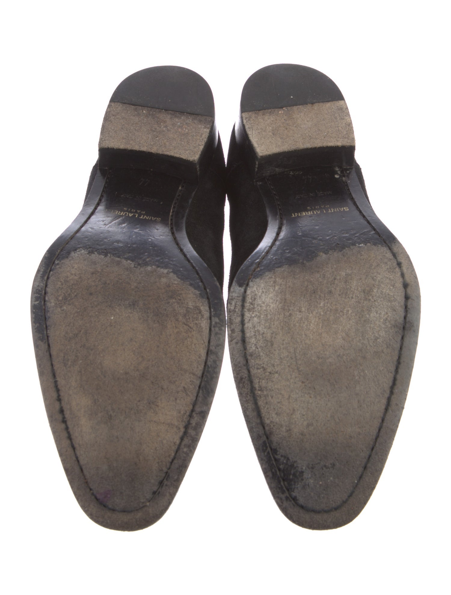 Saint Laurent Suede Chelsea Boots