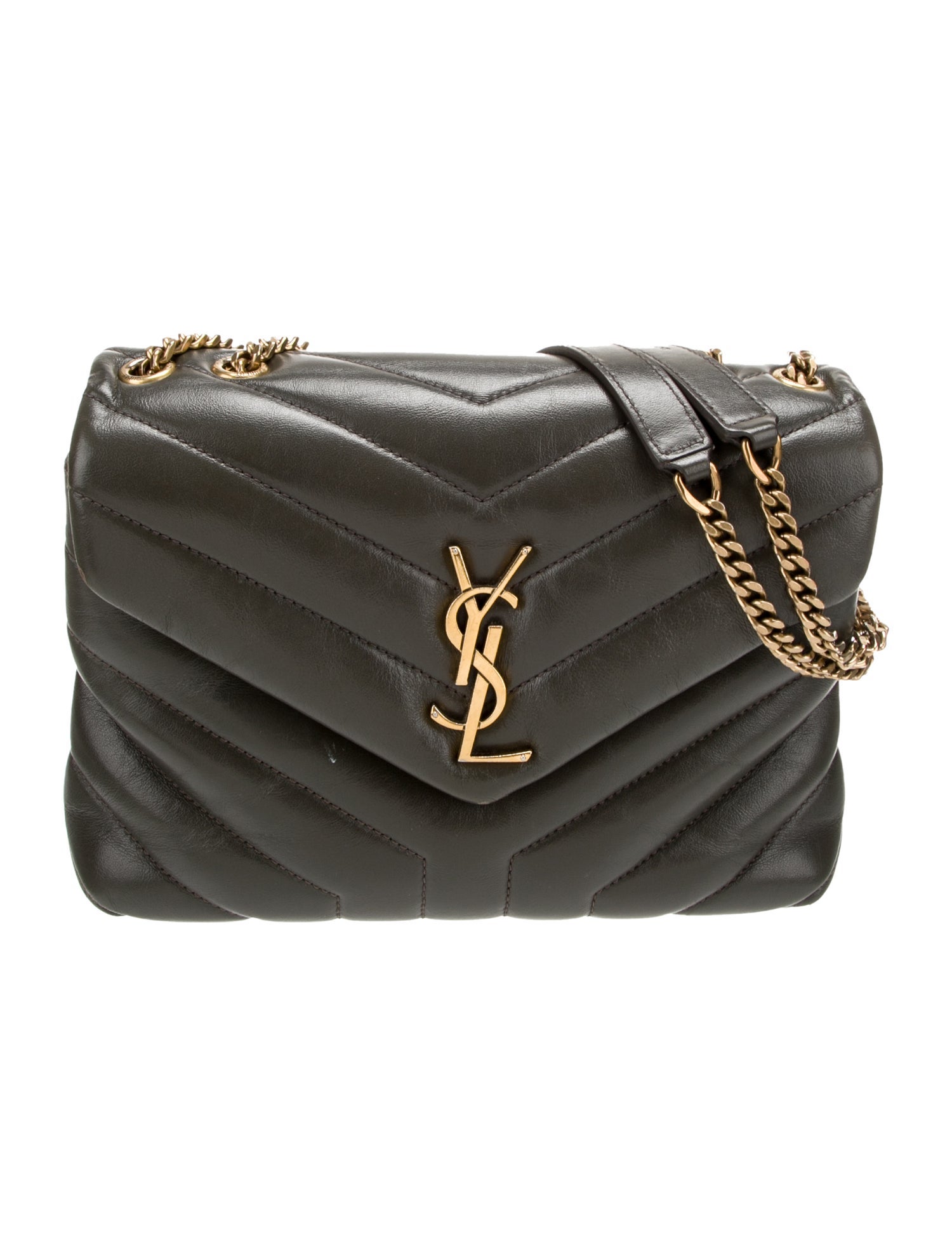 Saint Laurent Quilted Loulou Small