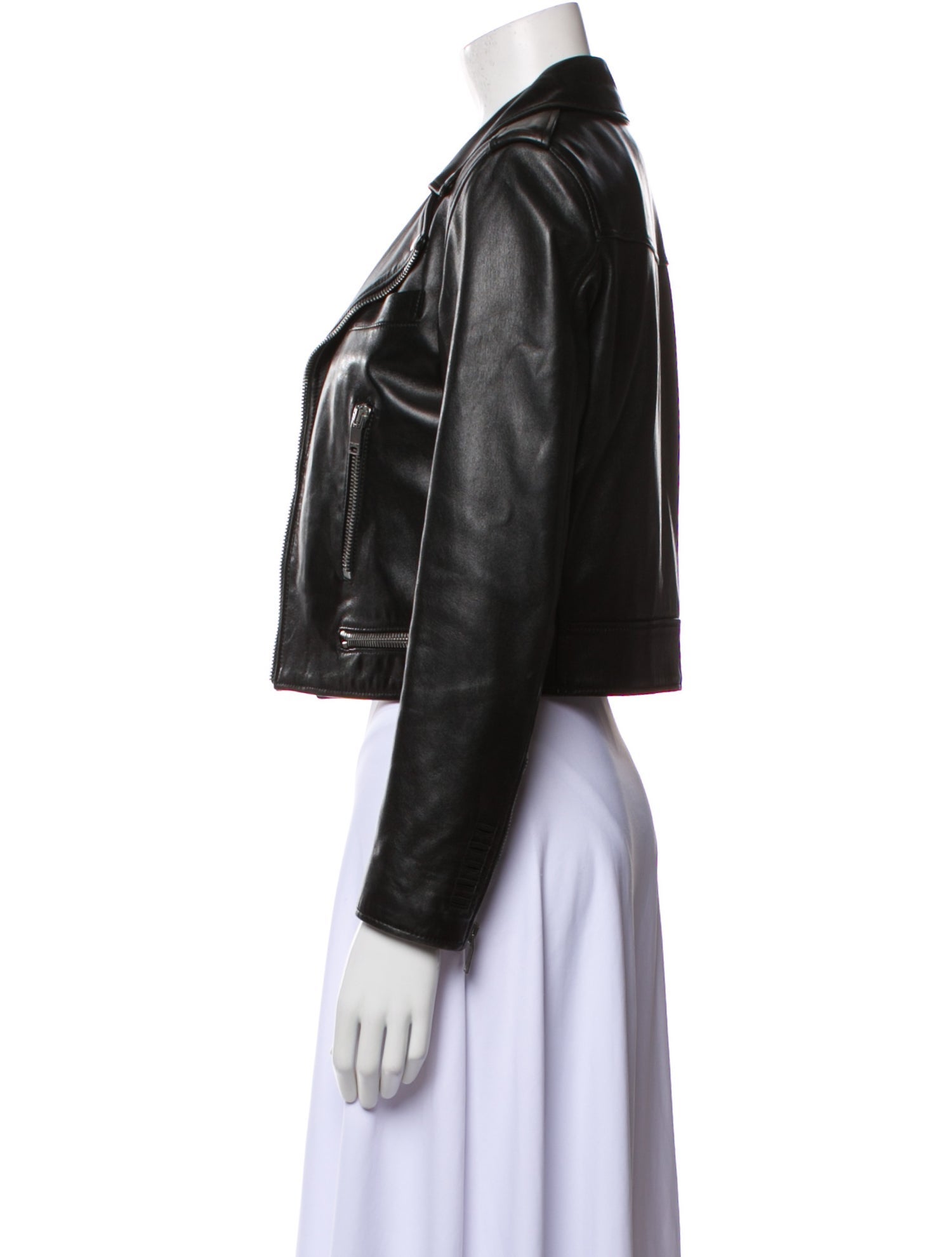 Saint Laurent Leather Biker Jacket