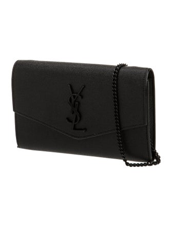 Saint Laurent Leather Clutch