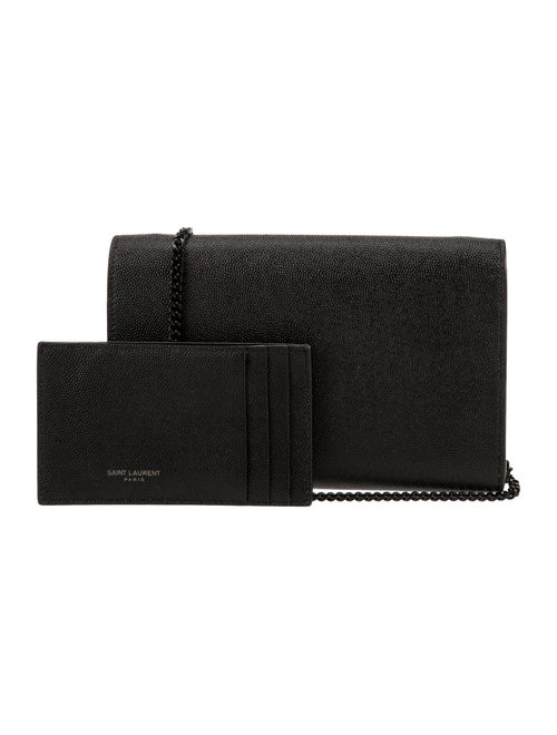 Saint Laurent Leather Clutch