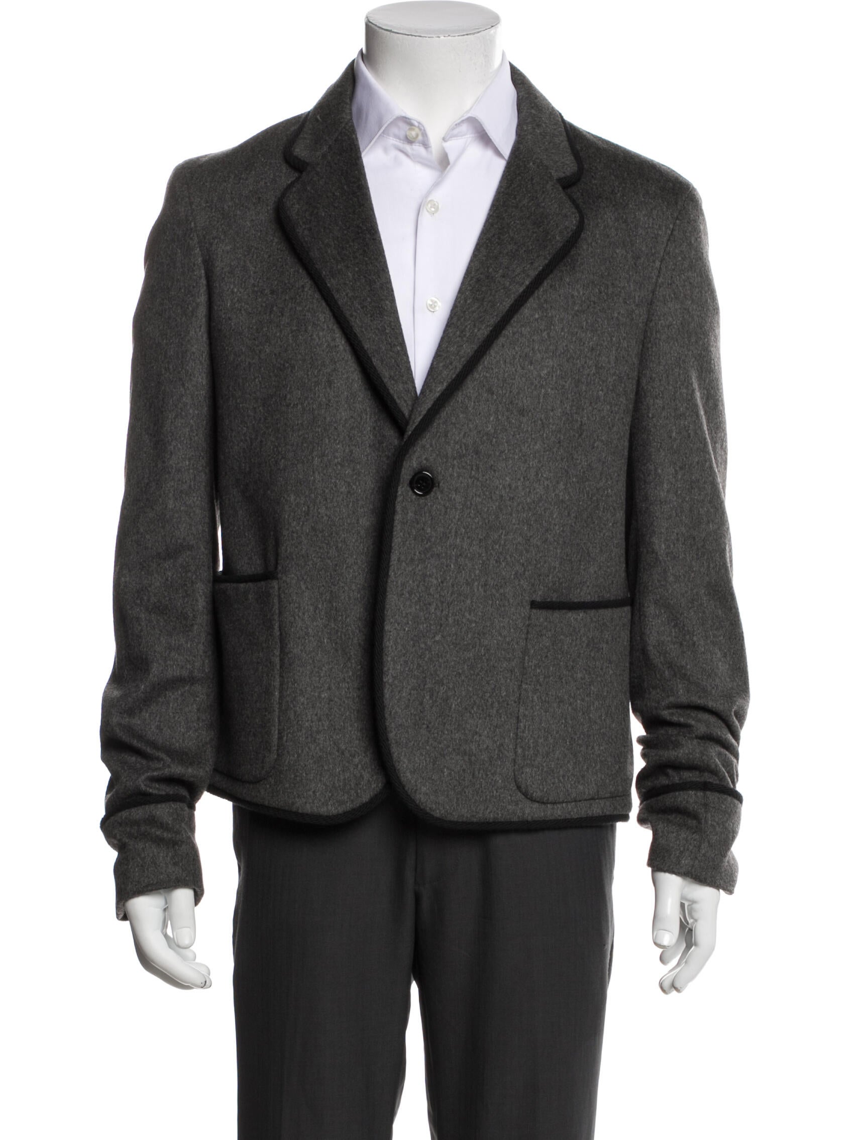 Saint Laurent 2017 Virgin Wool Coat