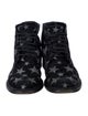 Saint Laurent Suede Printed Boots