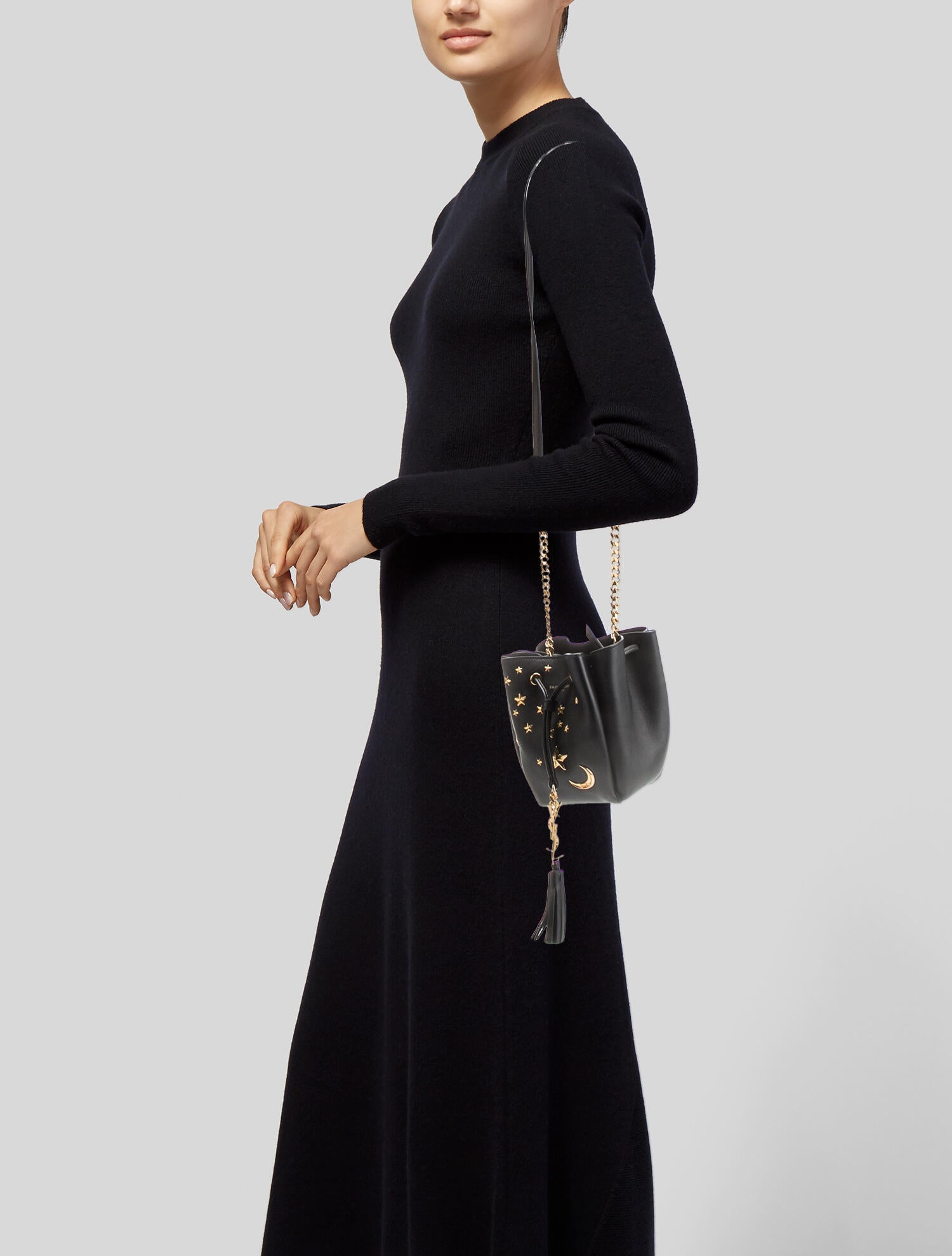 Saint Laurent Leather Crossbody Bag