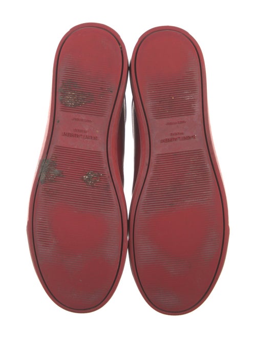 Saint Laurent Leather Sneakers