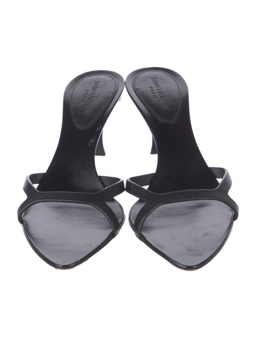 Saint Laurent Leather Slides