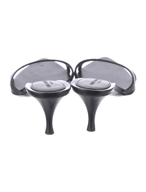 Saint Laurent Leather Slides