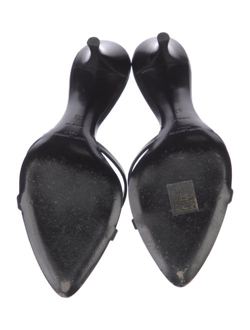 Saint Laurent Leather Slides