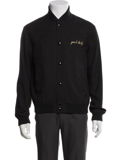 Saint Laurent 2016 Virgin Wool Bomber Jacket