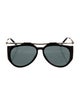 Saint Laurent Aviator Tinted Sunglasses