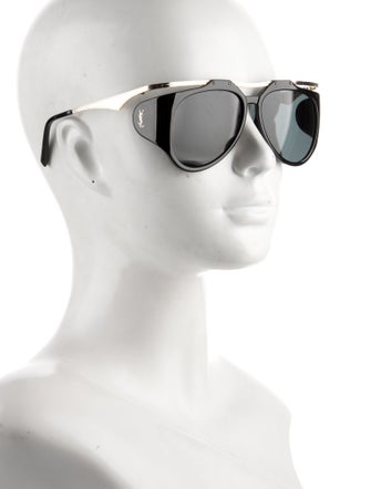 Saint Laurent Aviator Tinted Sunglasses