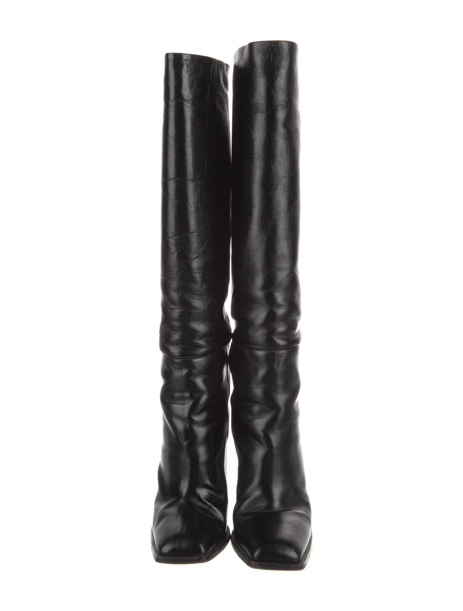 Saint Laurent Leather Boots