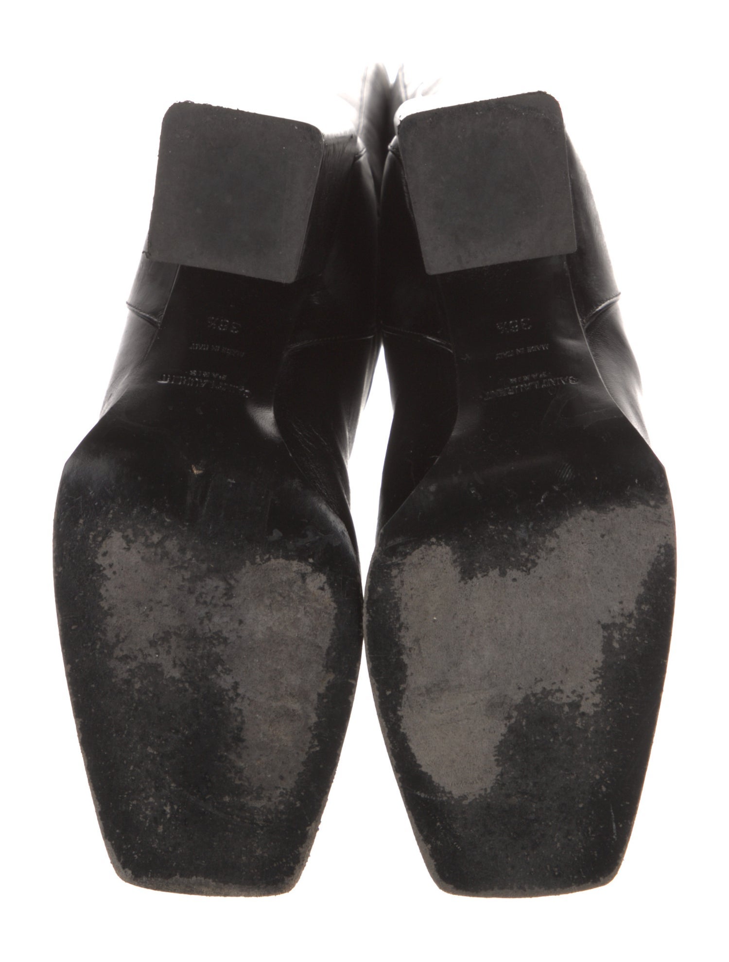 Saint Laurent Leather Boots