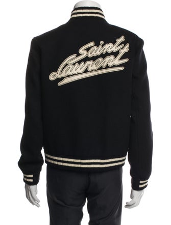 Saint Laurent 2023-2024 Teddy Varsity Jacket