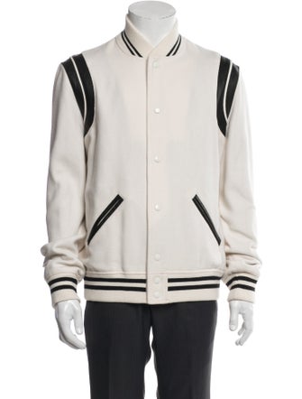 Saint Laurent 2021 Wool Varsity Jacket