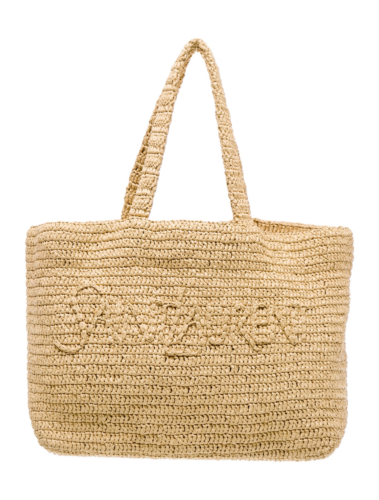 Saint Laurent Raffia Rive Gauche