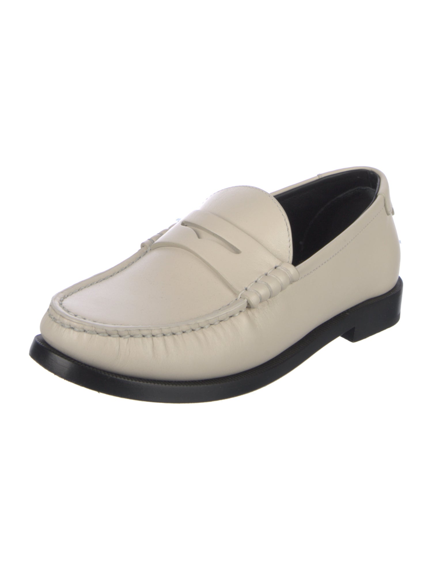 Saint Laurent Leather Loafers