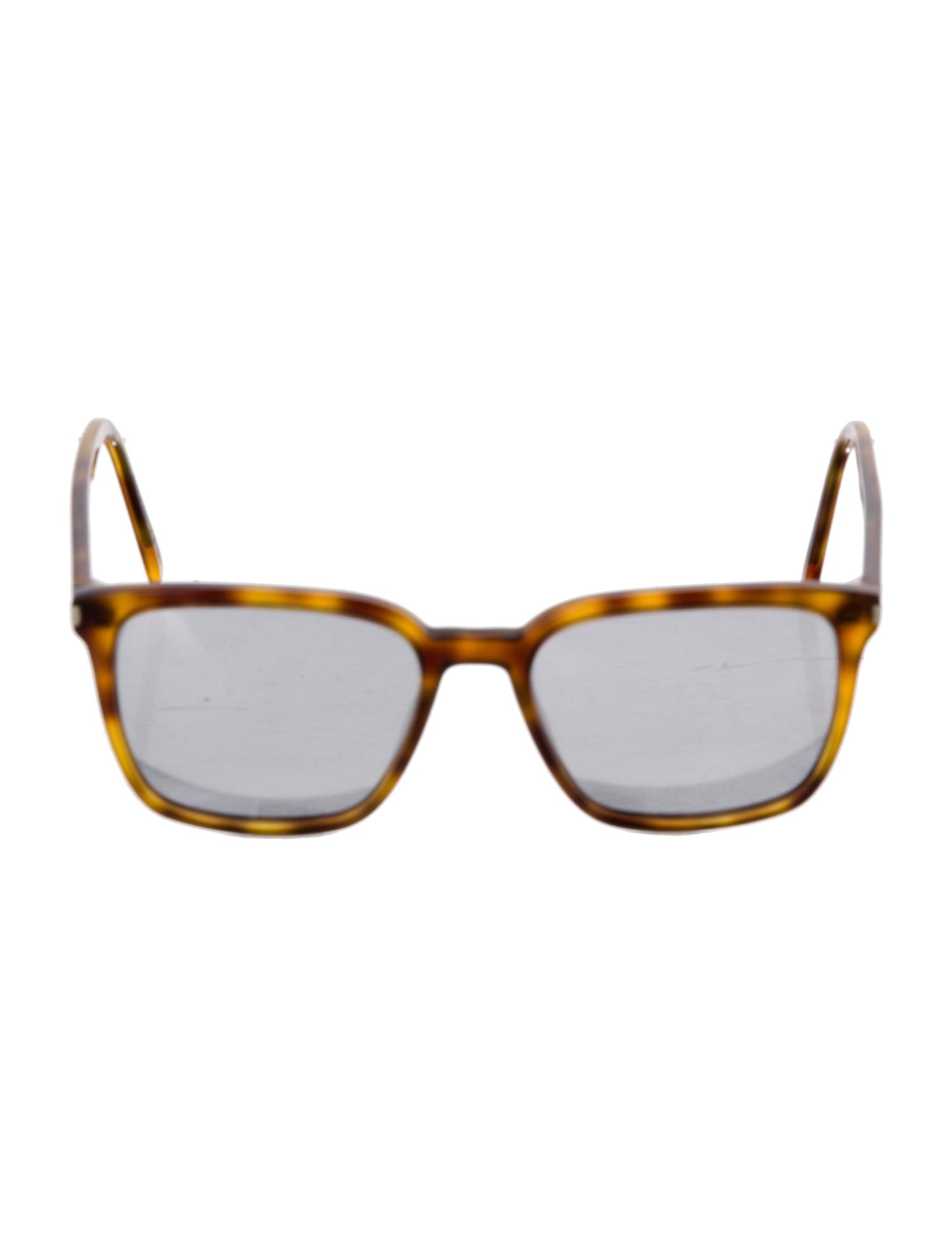 Saint Laurent Square Mirrored Sunglasses