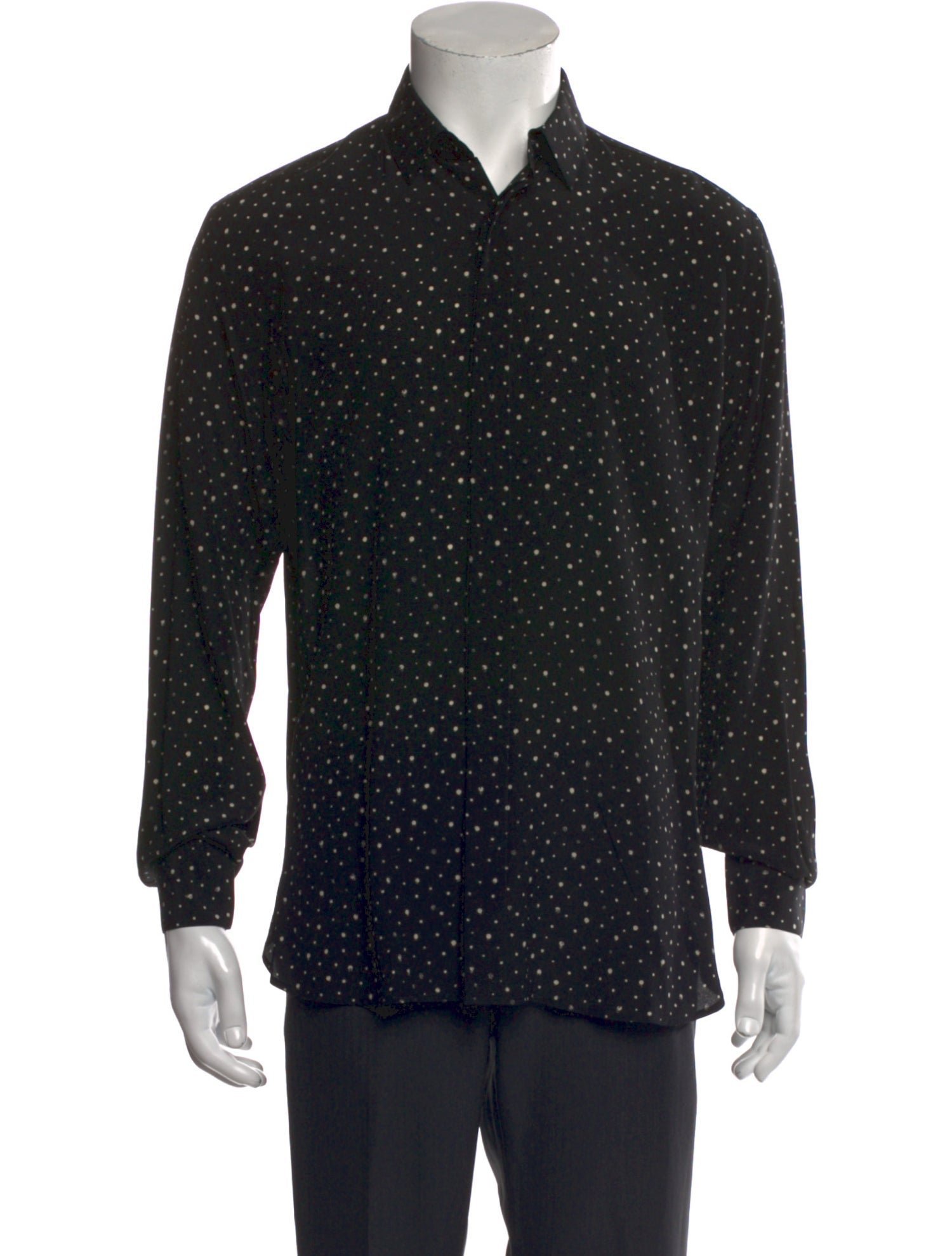 Saint Laurent 2019-2020 Silk Dress Shirt