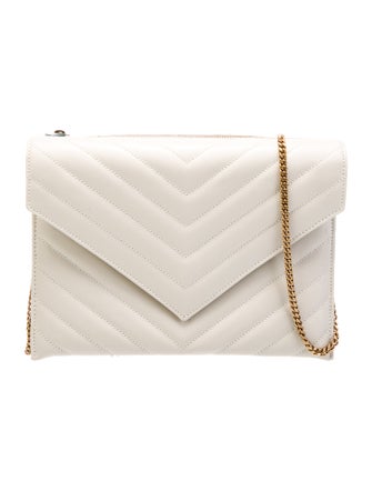 Saint Laurent Chevron Envelope