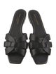 Saint Laurent Leather Slides