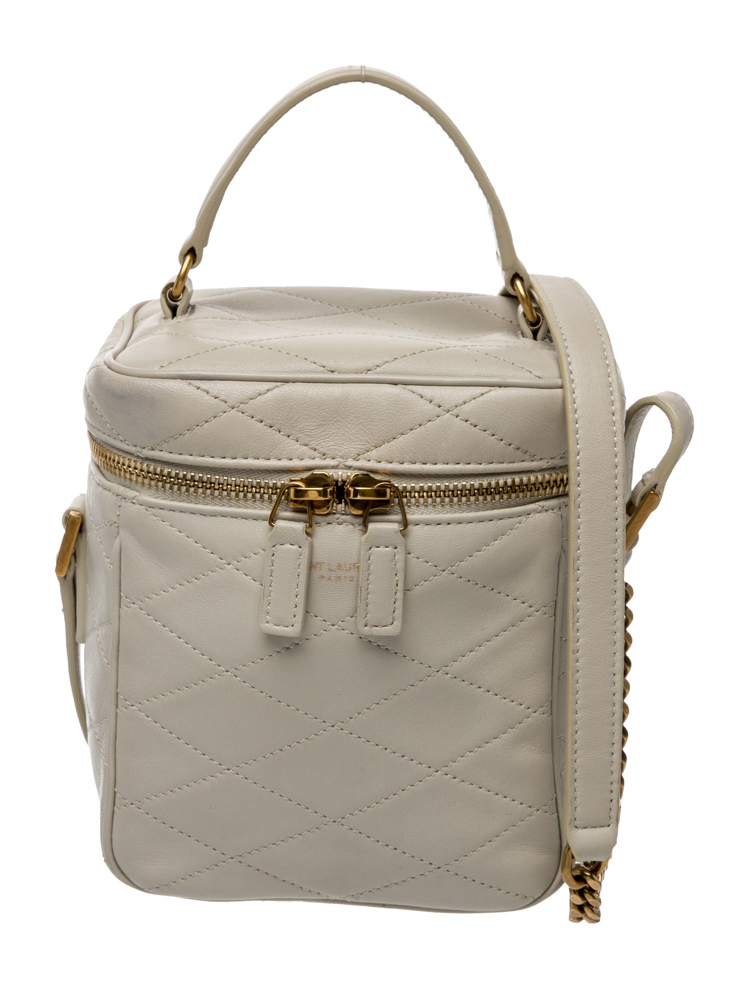 Saint Laurent Leather Vanity