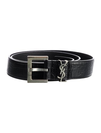 Saint Laurent Leather Belt