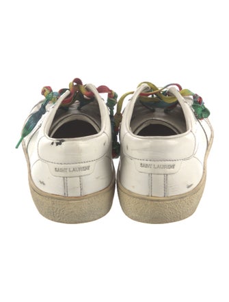 Saint Laurent Leather Sneakers
