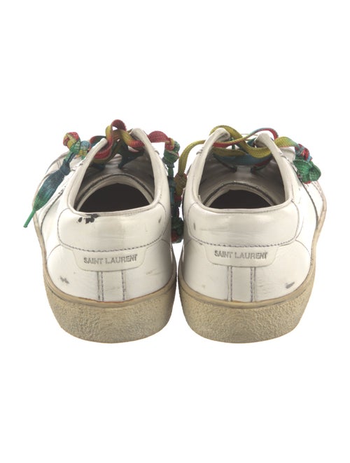 Saint Laurent Leather Sneakers