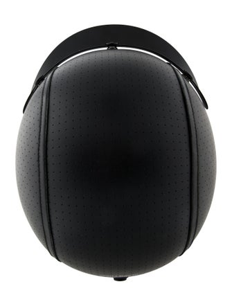 Saint Laurent Hedon Perforated Leather Bike Helmet