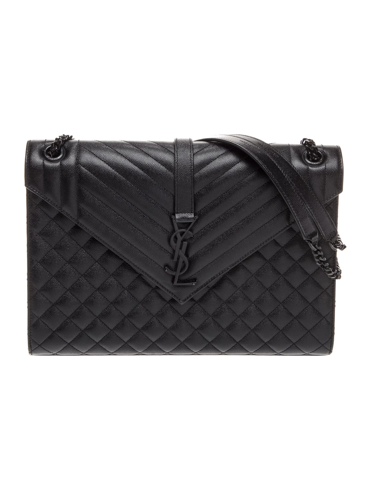 Saint Laurent Quilted Envelope Large