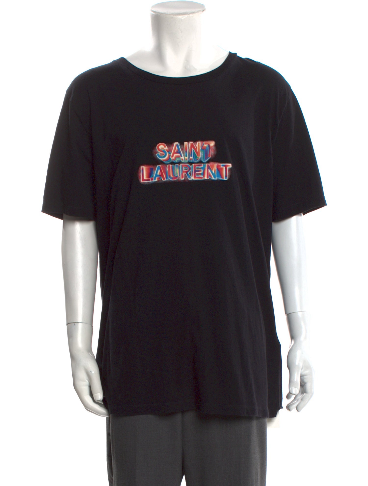 Saint Laurent 2018 Graphic Print T-Shirt