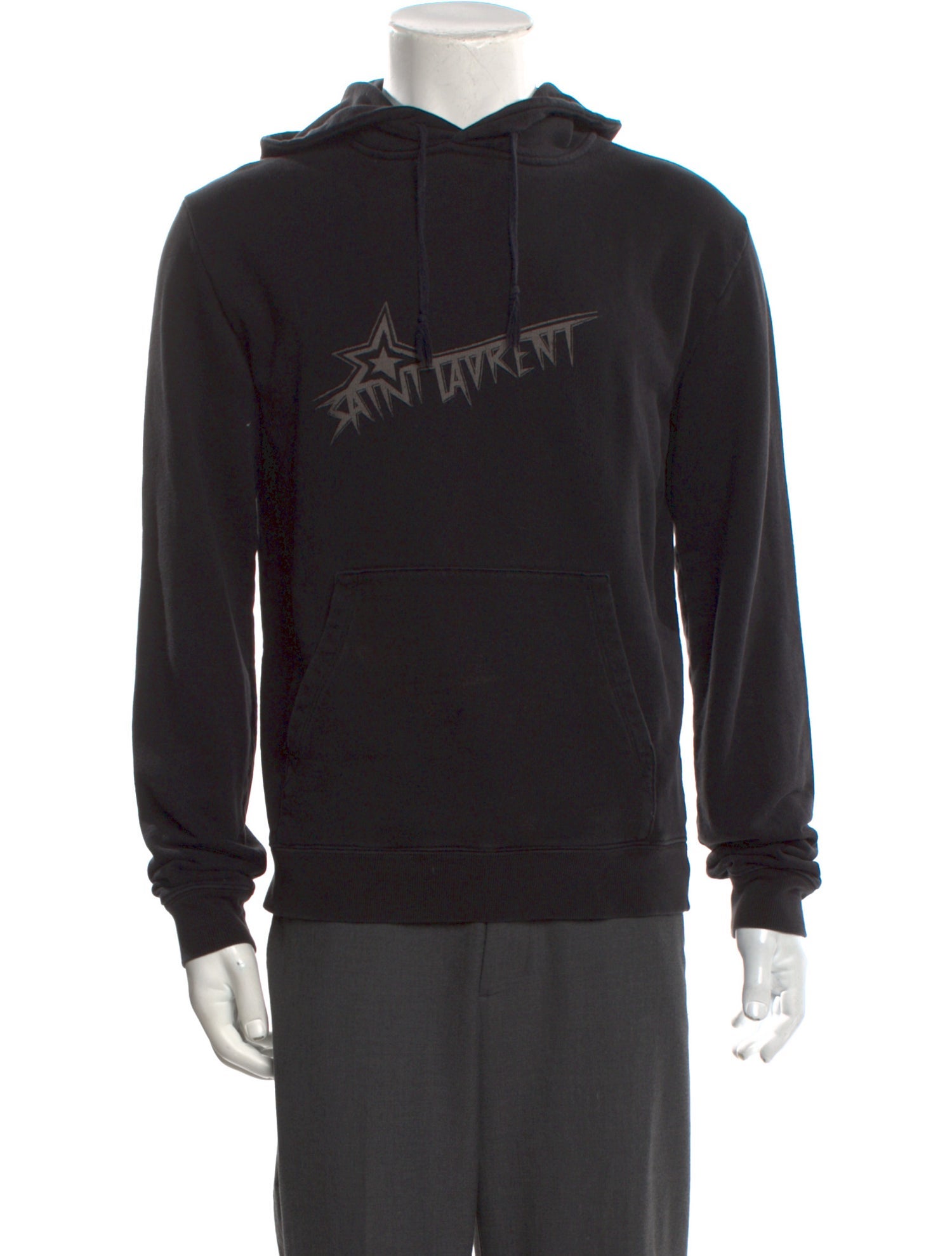 Saint Laurent 2019 Graphic Print Hoodie