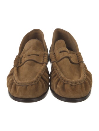 Saint Laurent Suede Loafers