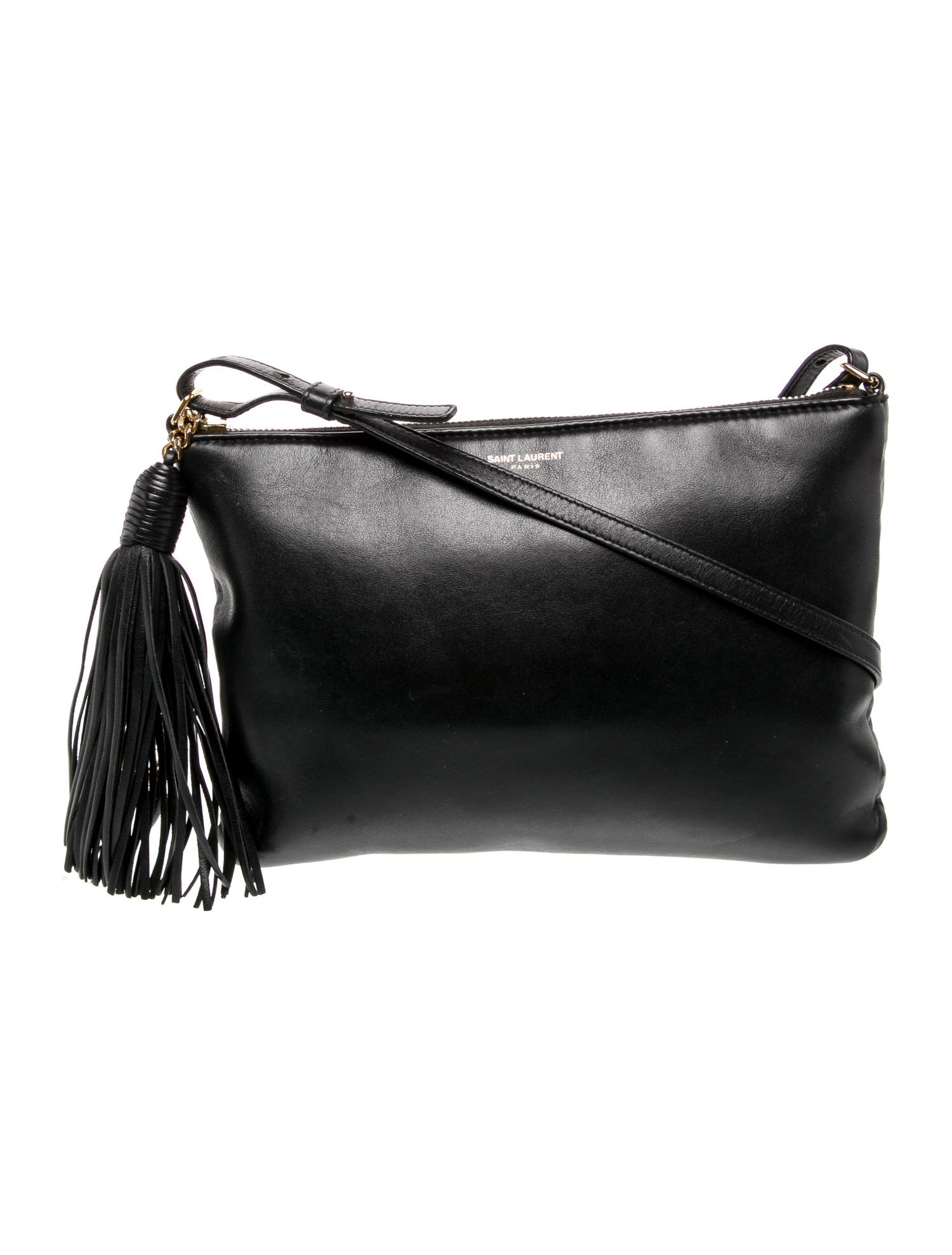 Saint Laurent Leather Crossbody Bag Teen