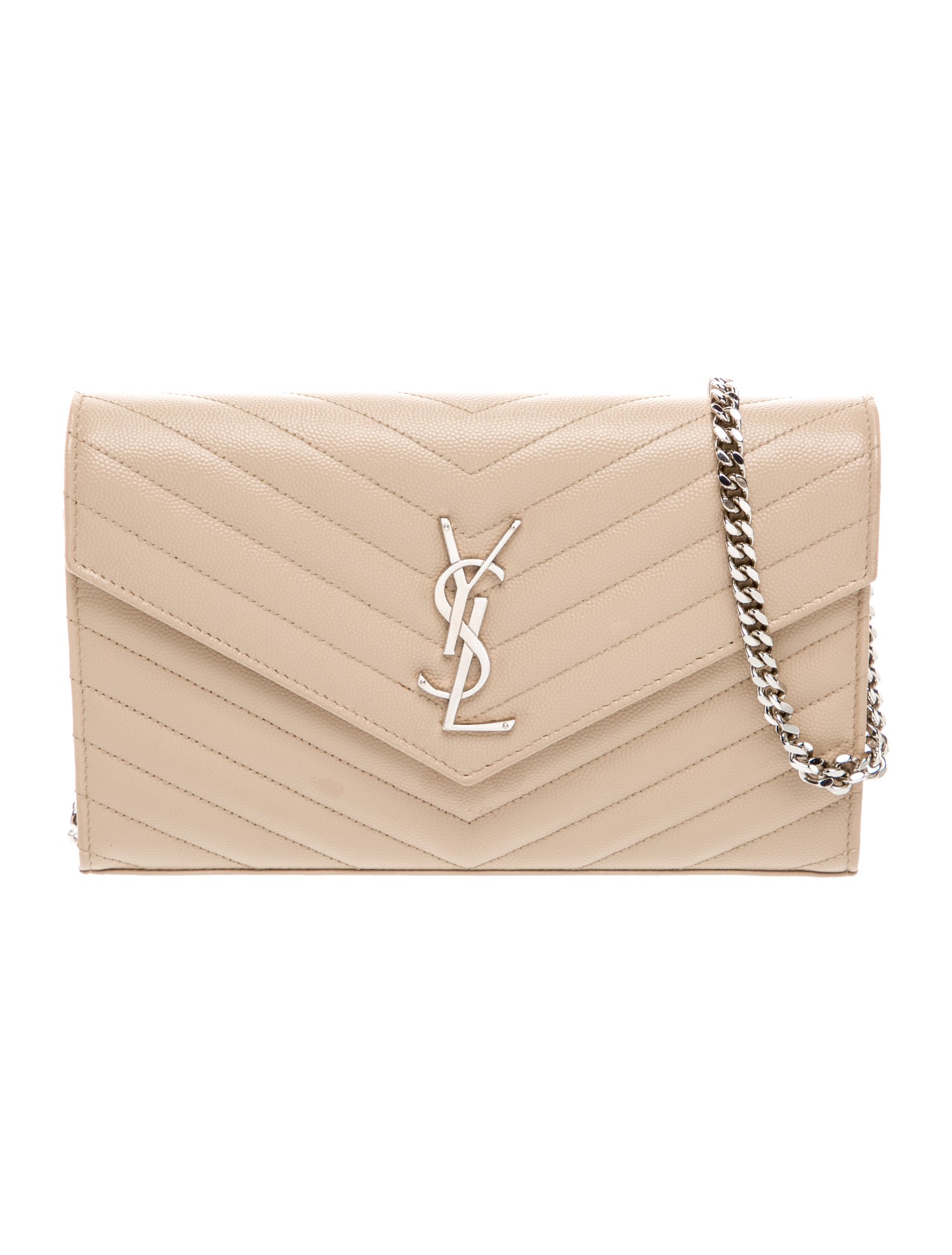 Saint Laurent Leather Envelope