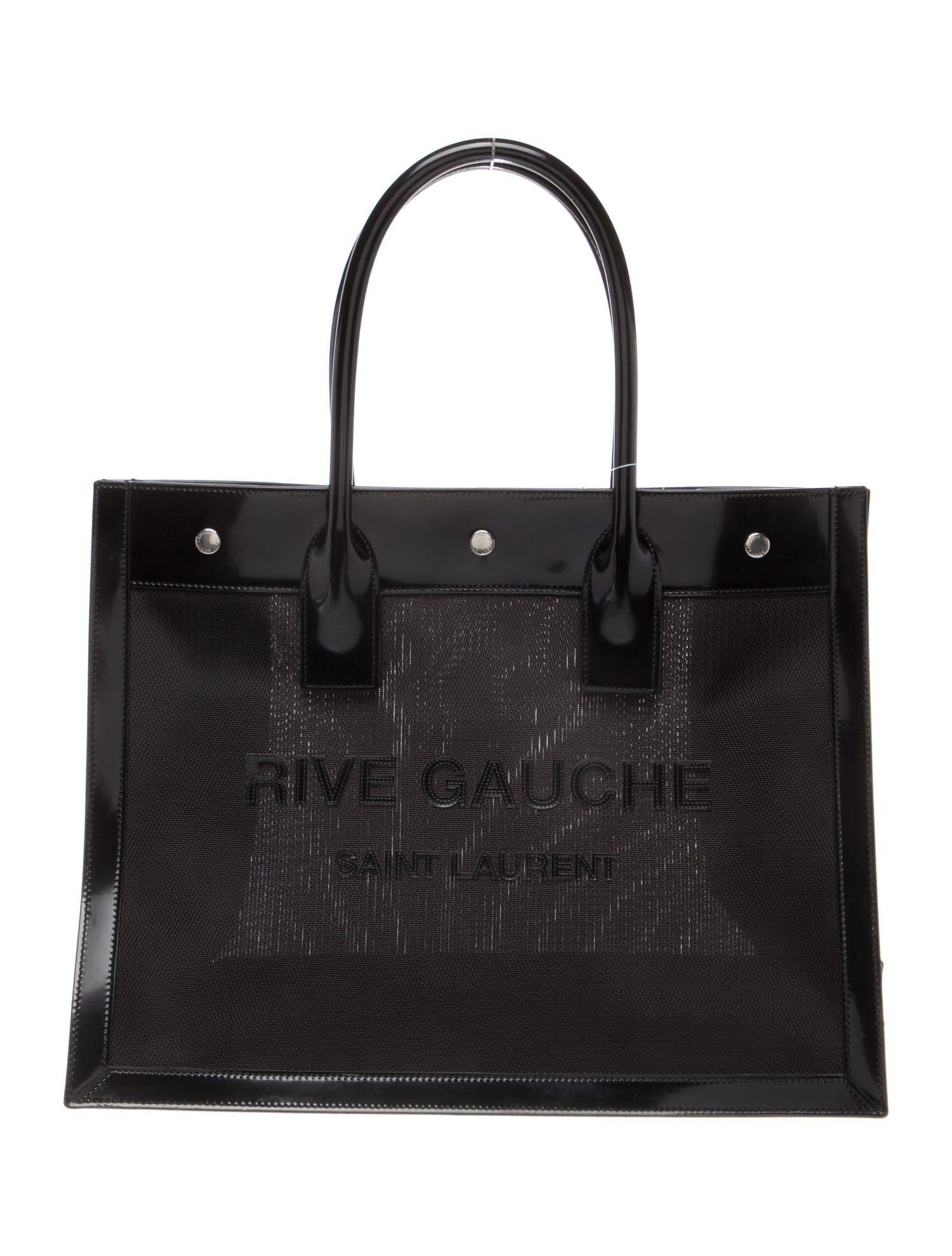 Saint Laurent Leather Rive Gauche Small 2022