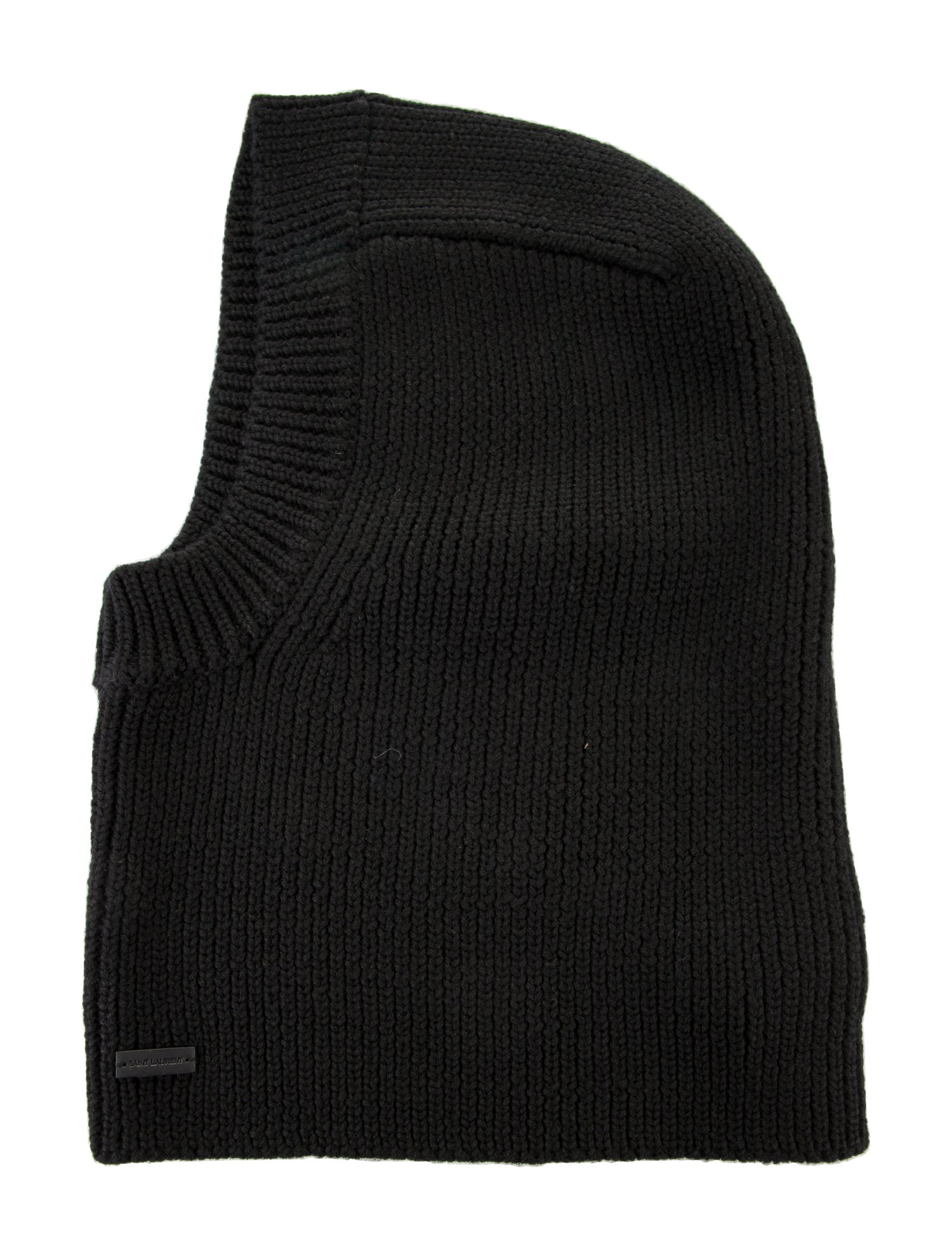 Saint Laurent black knitted Balaclava  w/Tags