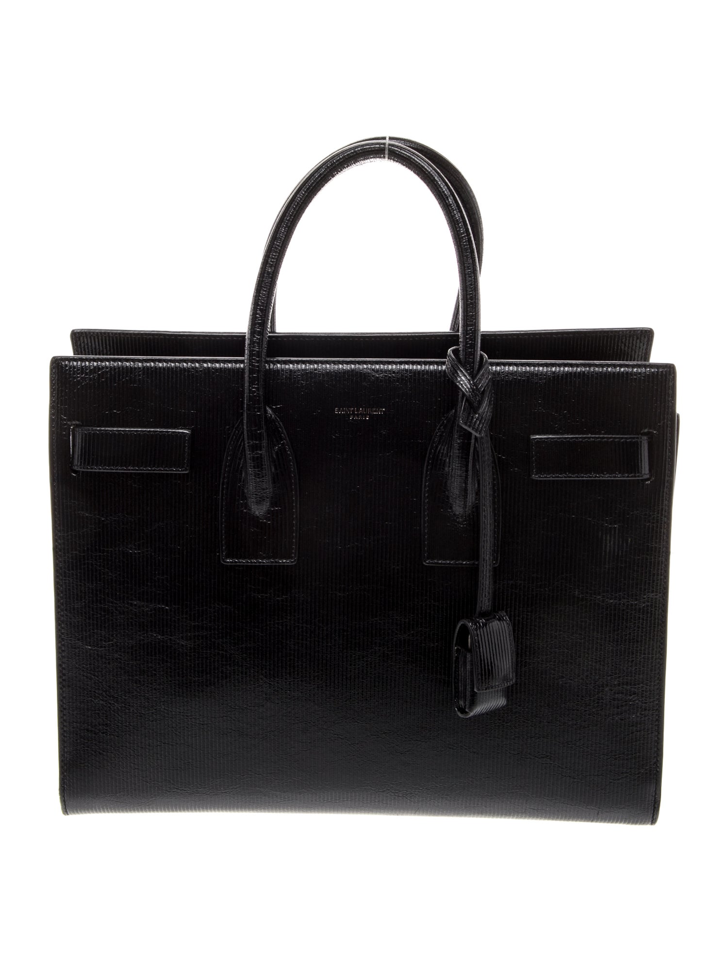 Saint Laurent Patent Leather Sac De Jour Small