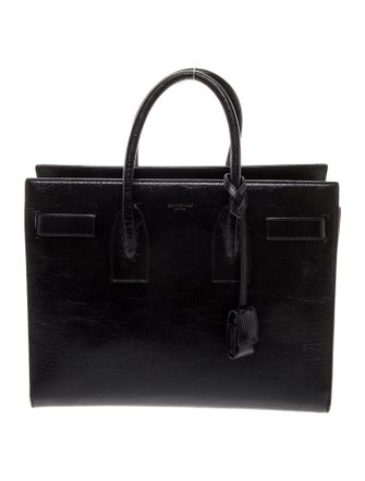 Saint Laurent Patent Leather Sac De Jour Small