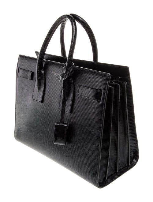Saint Laurent Patent Leather Sac De Jour Small