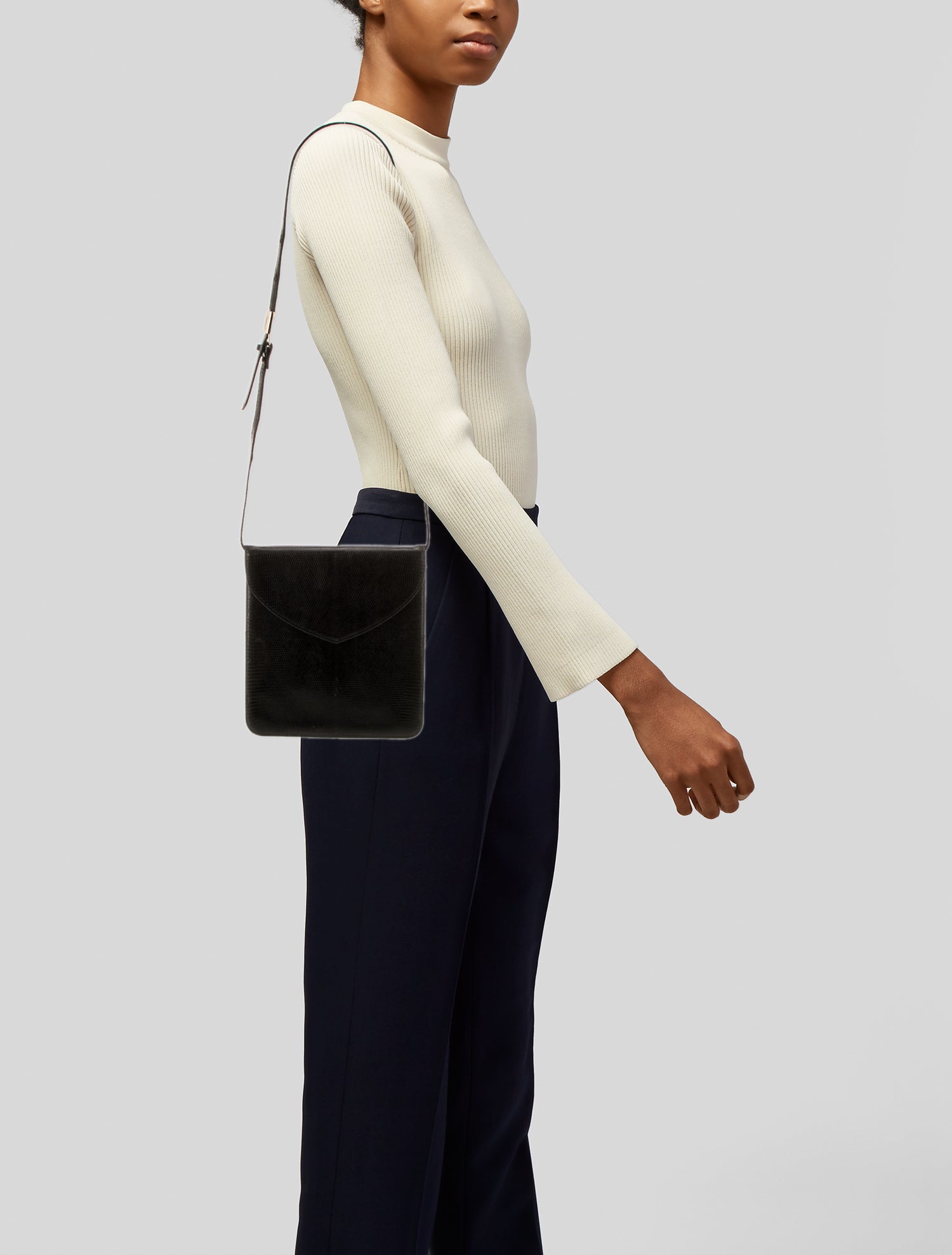 Yves Saint Laurent Leather Shoulder Bag Vintage