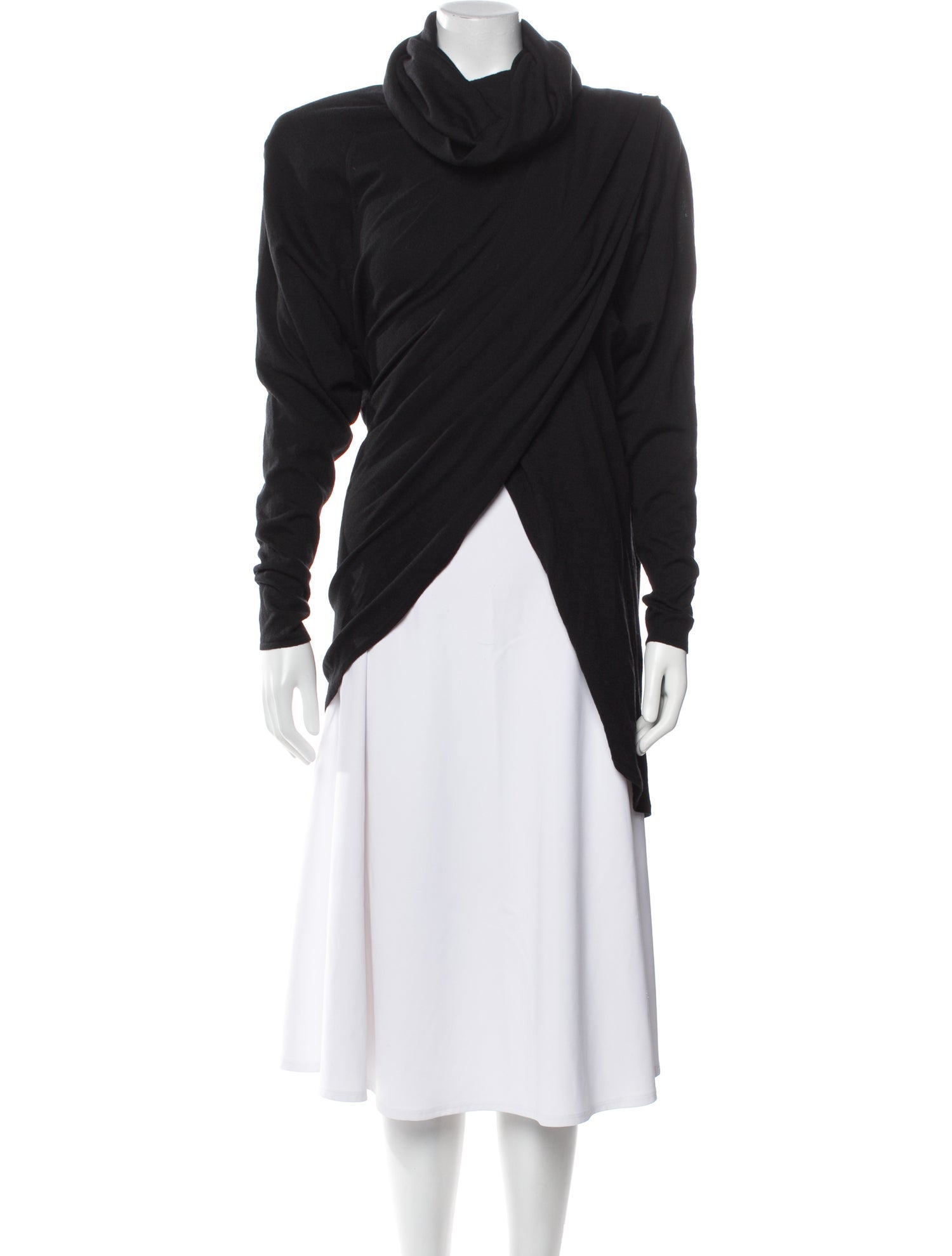 Saint Laurent Wool Cowl Neck Sweater w/ Tags